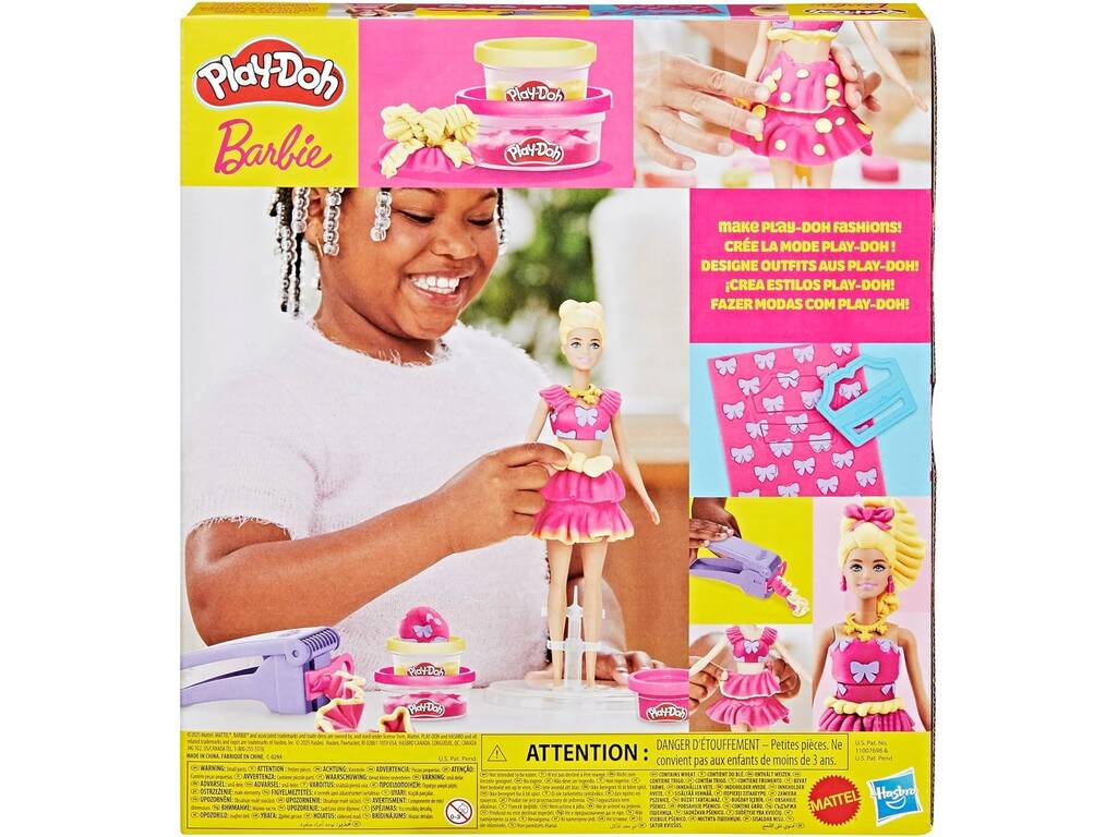 Playdoh Barbie Volanti e fiocchi