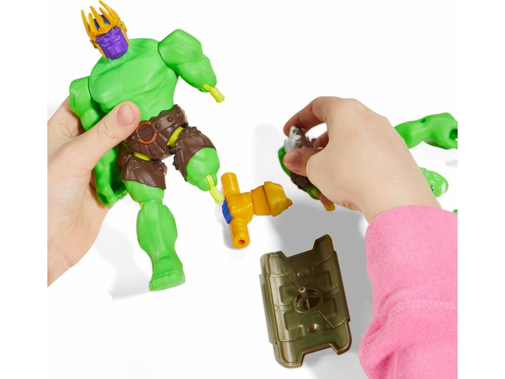 Marvel MixMashers Figura Deluxe Hulk con accessori