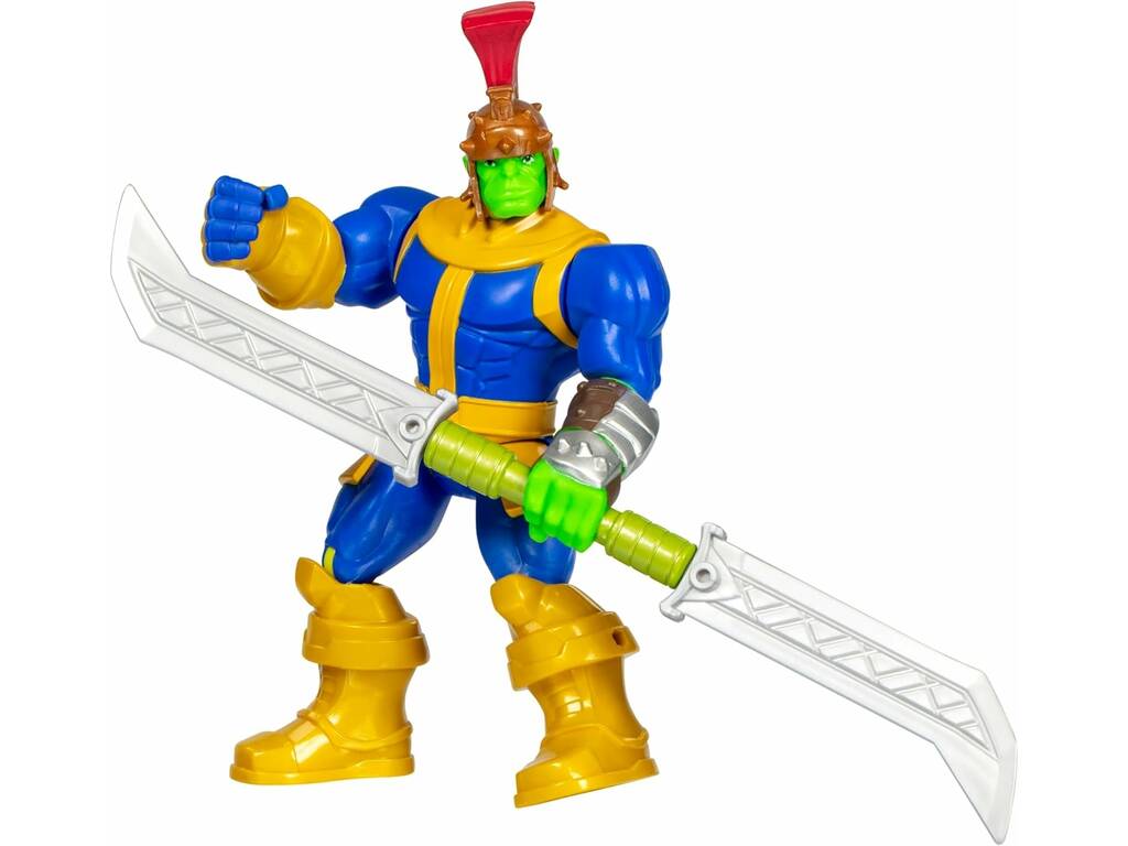 Marvel MixMashers Figura Deluxe Thanos con accessori