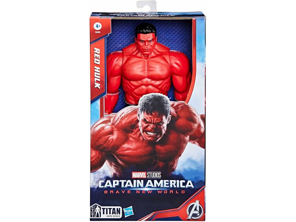 Marvel Capitan America Brave New World Figura Red Hulk da 29 cm