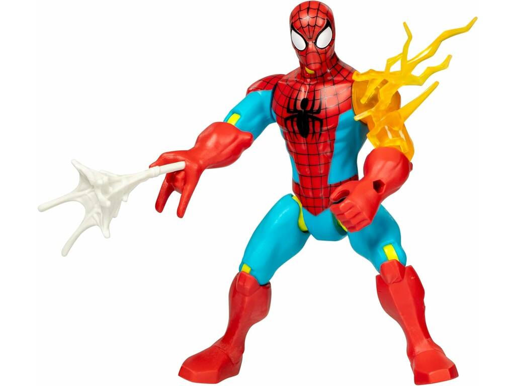 Marvel MixMashers Figura base Spiderman con accessori