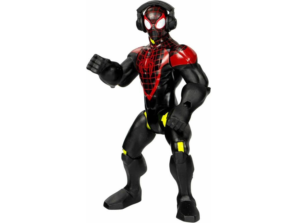 Marvel MixMashers Figura base Miles Morales con accessori