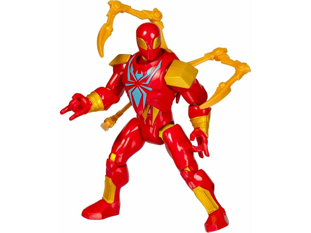 Marvel MixMashers Figura Deluxe Iron Spider con accessori