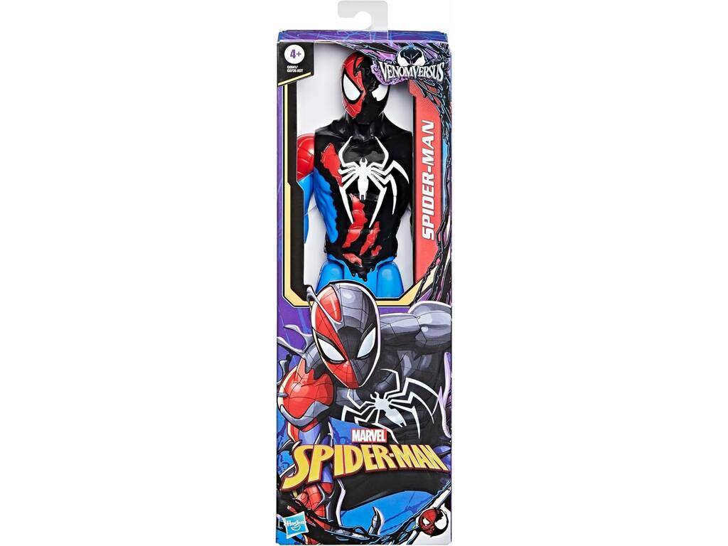 Marvel Spiderman VenomVersus Figurine Titan Spiderman de 29 cm