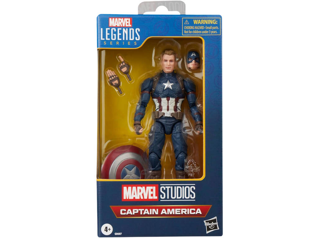 Marvel Legends Series Figura Capitan America da 16 cm
