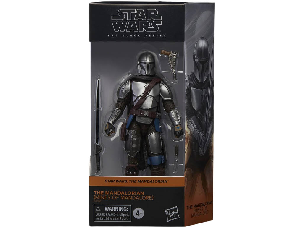 Star Wars La Série Noire Figura Le Mandalorien de 15 cm