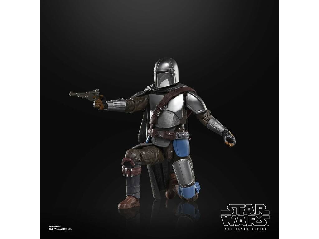 Star Wars La Série Noire Figura Le Mandalorien de 15 cm