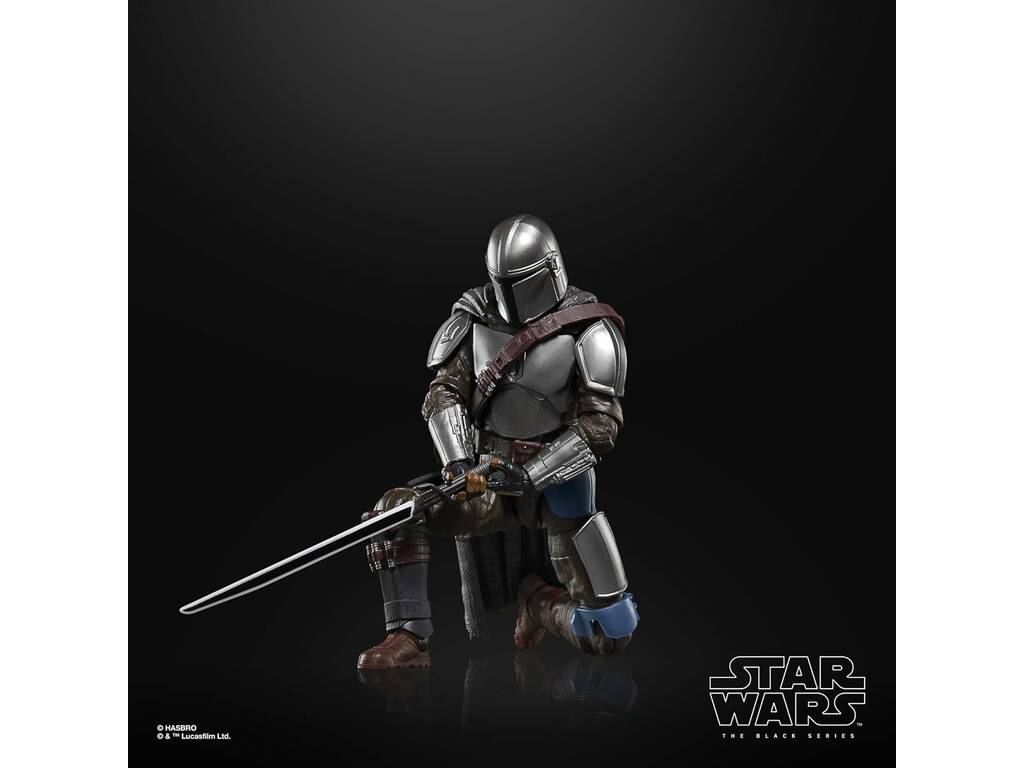 Star Wars La Série Noire Figura Le Mandalorien de 15 cm