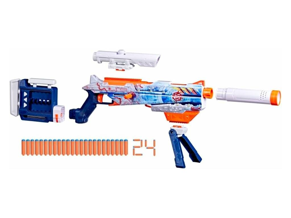 Nerf Loadout Lanciatore Artic Zerostriker con 24 dardi