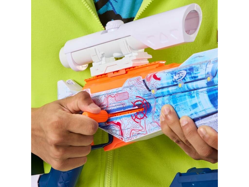 Nerf Loadout Lanciatore Artic Zerostriker con 24 dardi