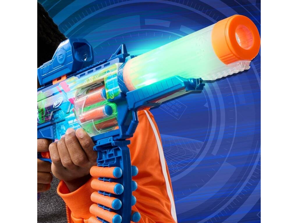 Nerf Loadout Lanciatore Cyberlight Ghost con 24 dardi
