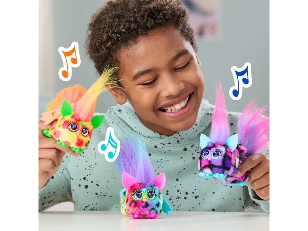 Furby Furblets DJ Peluche Dis-Co-Dazz avec sons