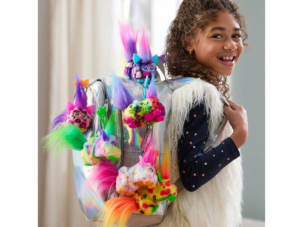 Furby Furblets DJ Peluche Peep-Oh-Roni avec sons