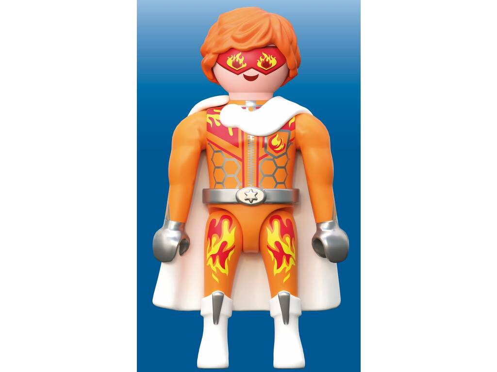 Playmobil Héros combat contre le lézard géant