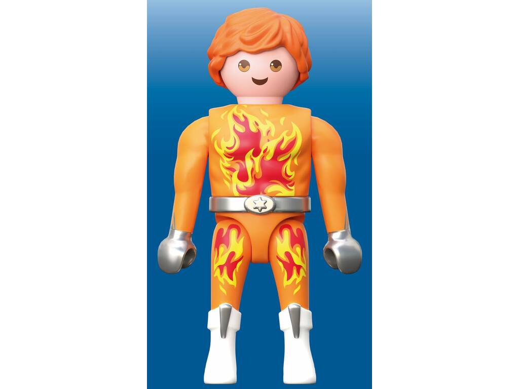 Playmobil Héros combat contre le lézard géant
