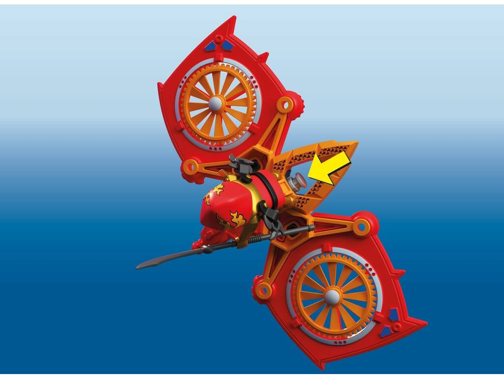 Playmobil Held mit Drohne gegen bösen Ninja