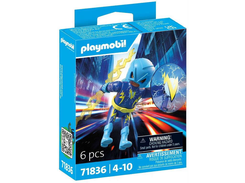 Playmobil Set Héroe Relámpago