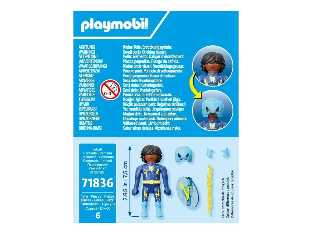 Playmobil Set Héroe Relámpago