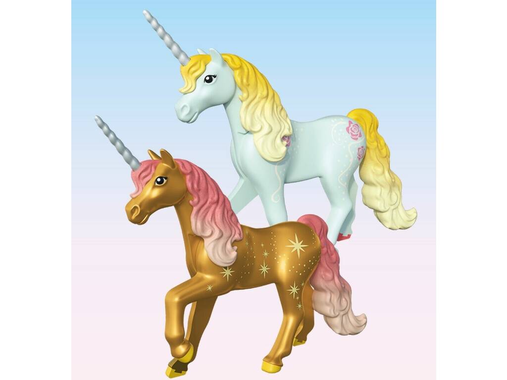 Playmobil Maison des fées avec licorne dorée