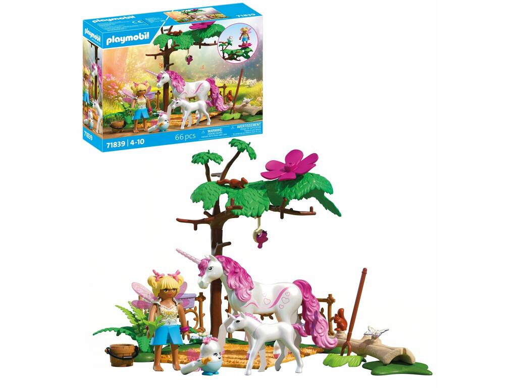 Playmobil Écurie magique Licorne pour maman et poulain