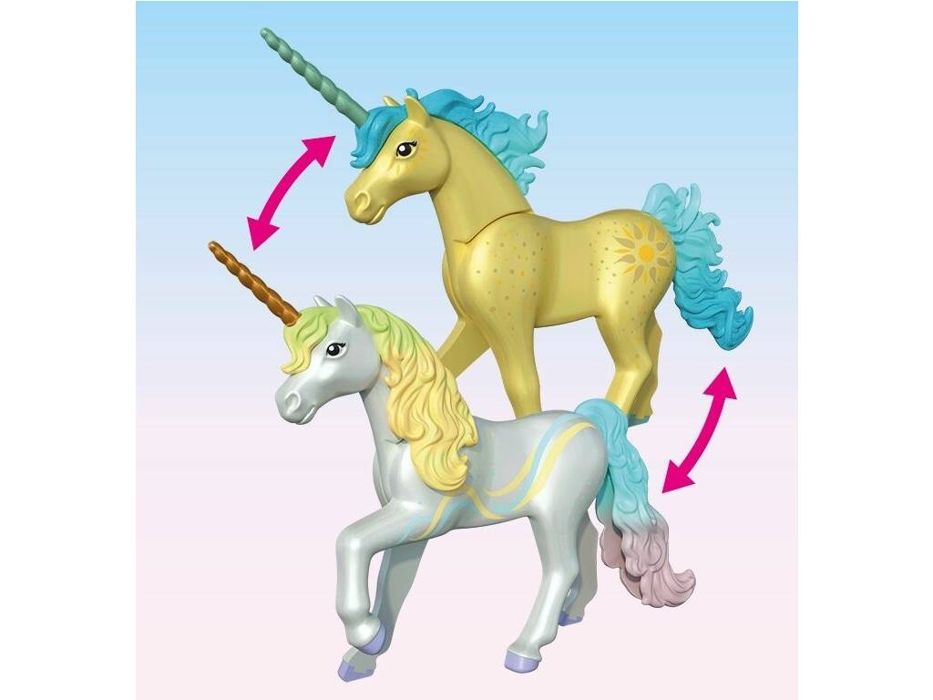 Playmobil Licorne Rainbow Flower avec fée