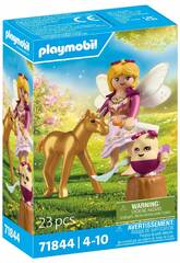 Playmobil Goldenes Einhorn mit Fee
