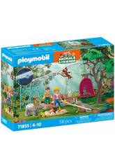 Playmobil Animals & Friends Fête d’anniversaire amusante