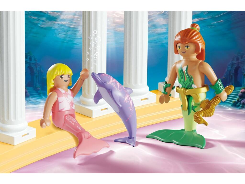 Playmobil Princess Magic Tesouro de Sereia com Golfinhos