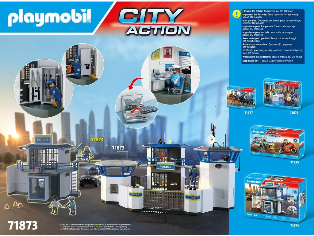 Playmobil City Action Central de Policía