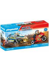Playmobil City Action Pick Up Poursuite policière