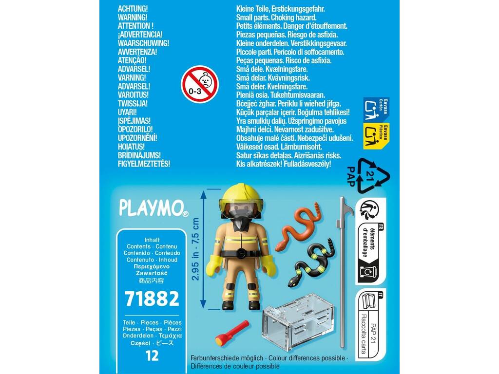 Playmobil Special Plus Figura Rescate de Serpiente con Accesorios