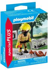 Playmobil Special Plus Figur Schlangenrettung mit Zubehör