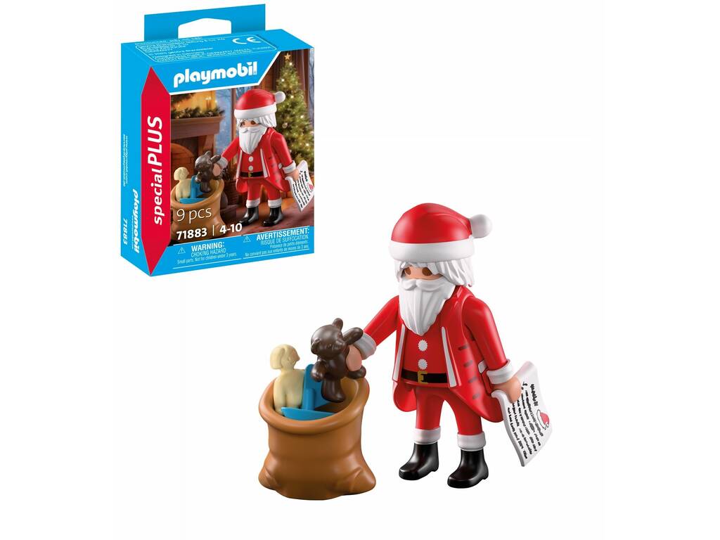 Playmobil Special Pus Figura Papa Noel con Accesorios