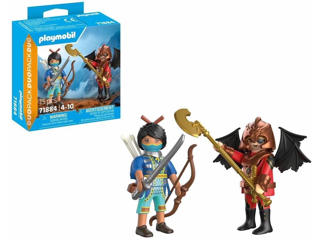Playmobil Dou Pack Duelo Novelmore VS Burnham