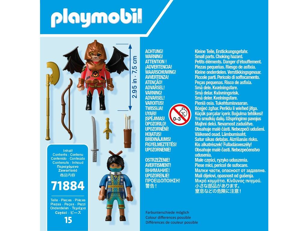 Playmobil Dou Pack Duelo Novelmore VS Burnham