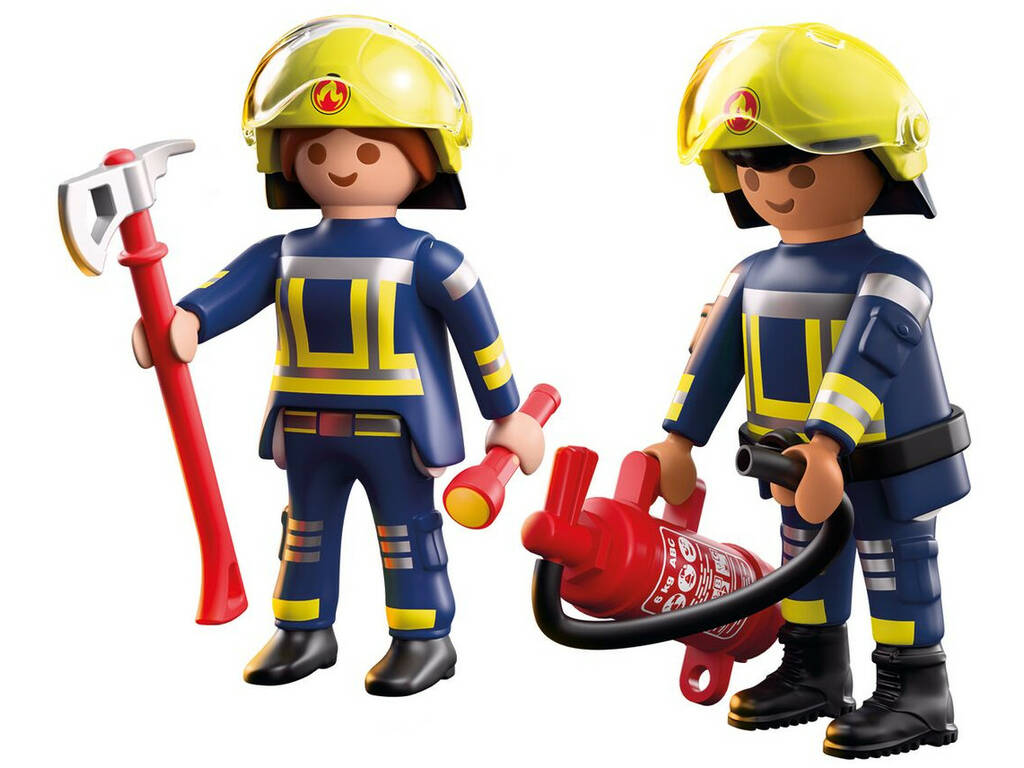 Playmobil Dou Pack Bomberos