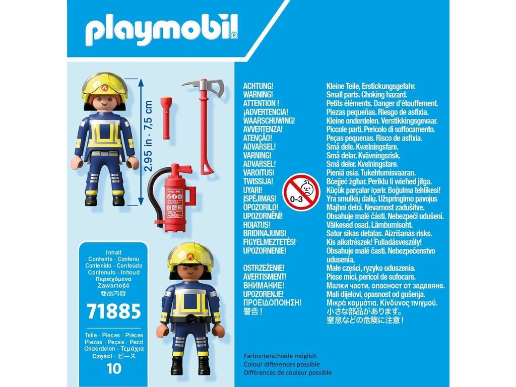 Playmobil Dou Pack Bomberos