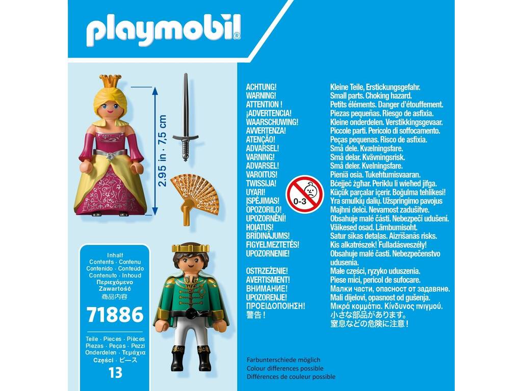 Playmobil Dou Pack Príncipe y Princesa