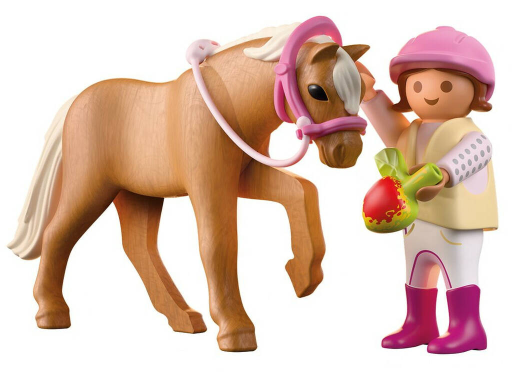 Playmobil Dou Pack Niña con Pony