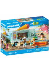 Playmobil My Life Camião de Gelados com Loja de Surf