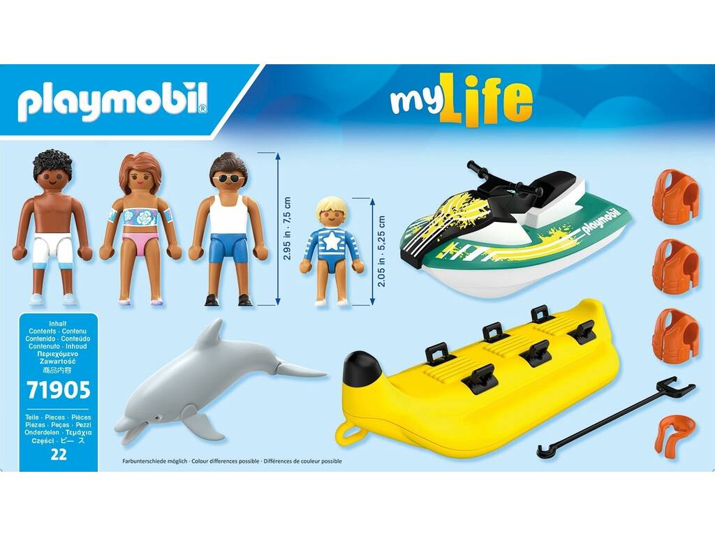 Playmobil My Life Paseo en Bote Banana