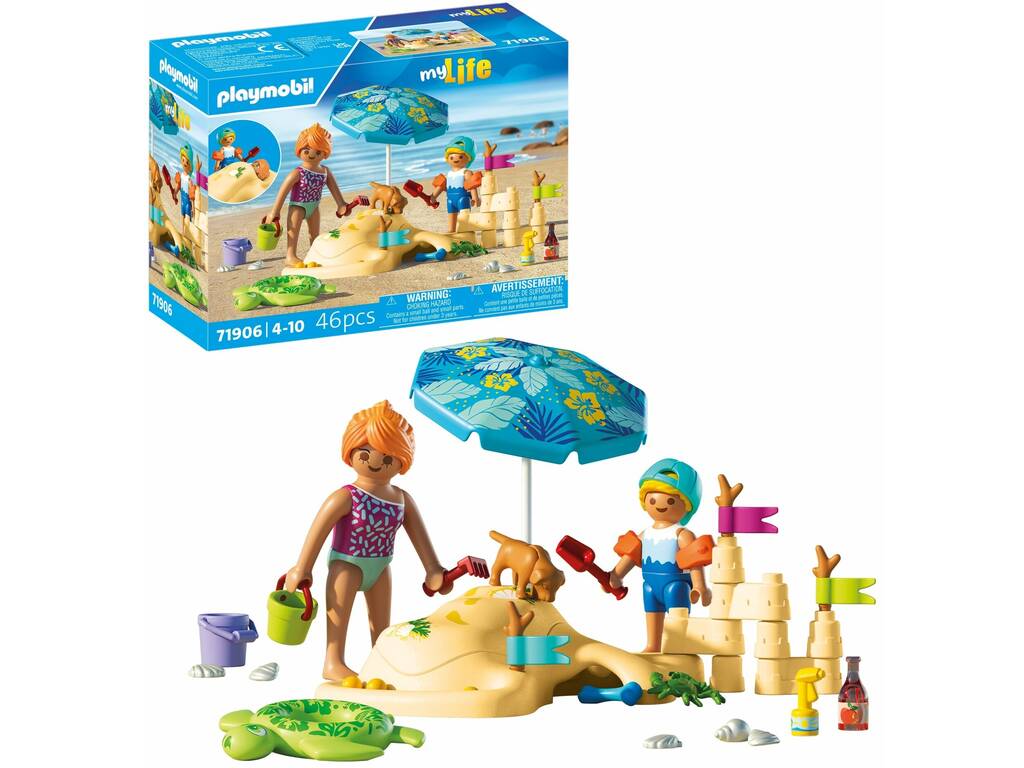 Playmobil My Life Plaisir en famille à la plage