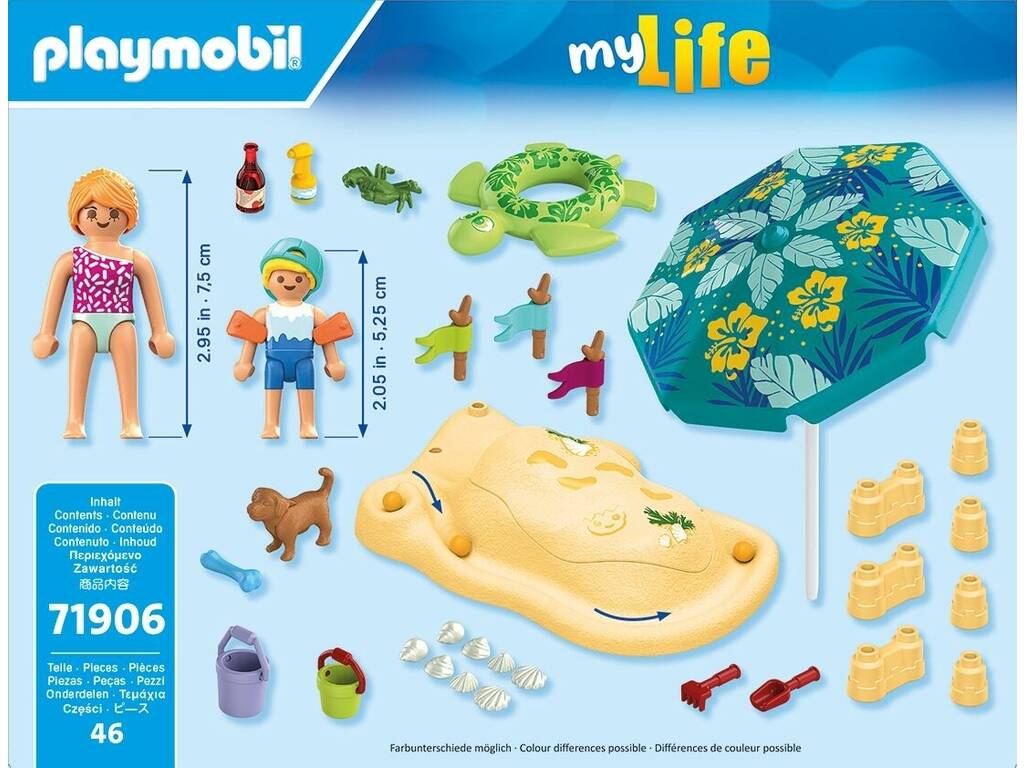 Playmobil My Life Plaisir en famille à la plage