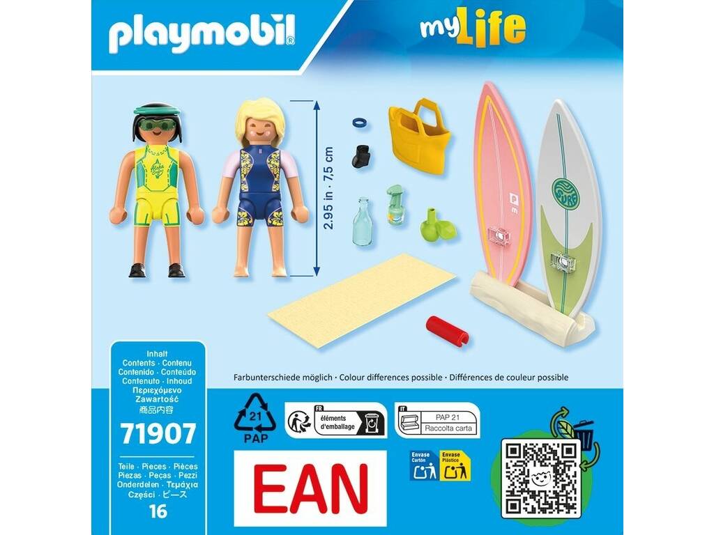 Playmobil My Life Petite école de surf