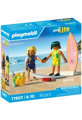Pequena Escola de Surf Playmobil My Life