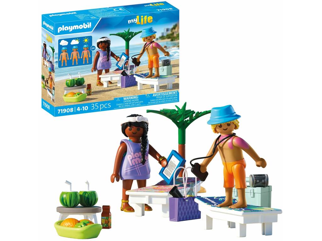 Playmobil My Life Couple à la plage