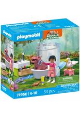 Playmobil Animals & Friends Lustiges Bad