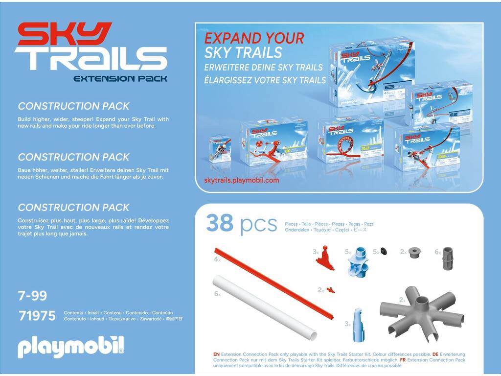 Playmobil Sky Trails Construcction Pack