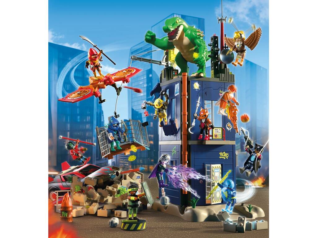 Playmobil Duelo na Torre do Herói