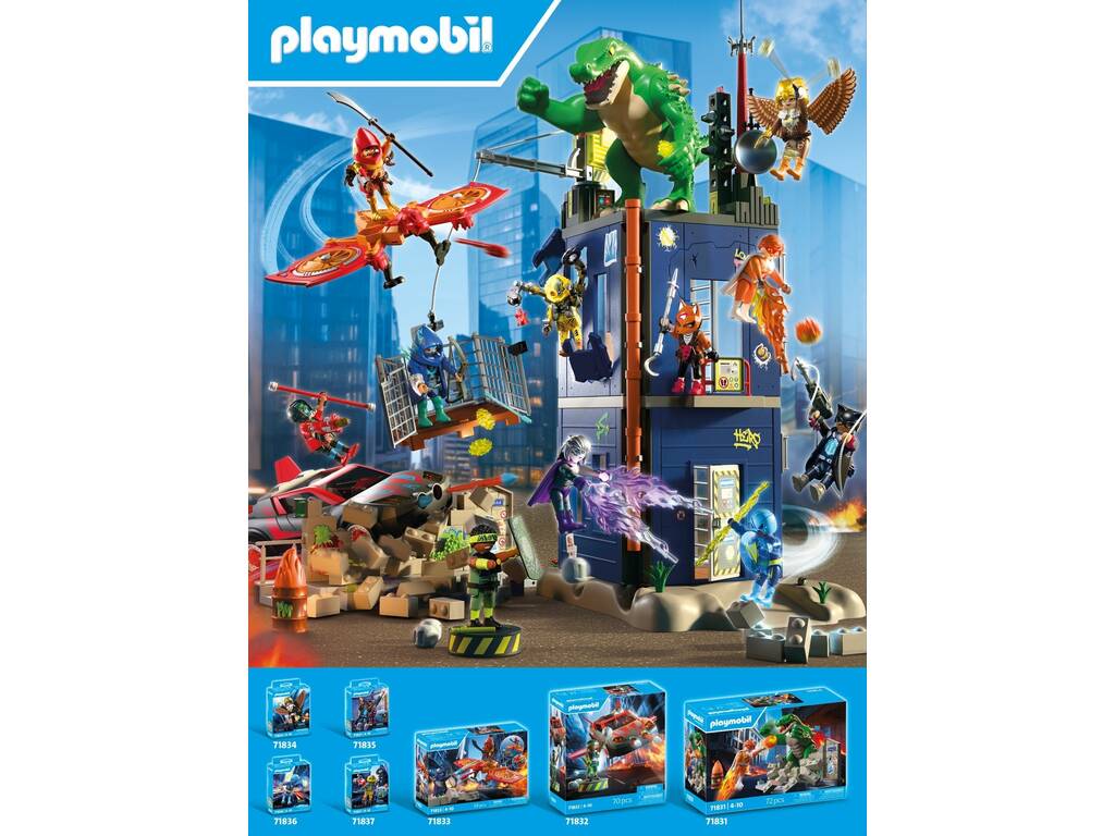 Playmobil Duelo na Torre do Herói